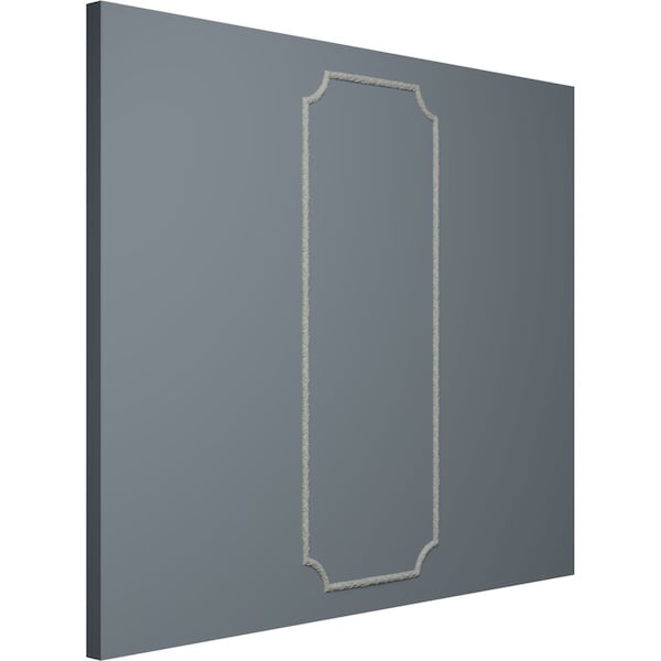 Ekena Millwork 28-in. W x 72-in. H Dublin Panel Moulding Kit Single Panel - PMLKDU28X72A