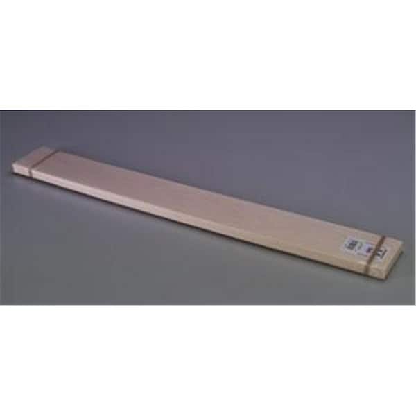 Midwest Products 0.03 X 3 X 24 In. Basswood Strips, 15Pk - MID4301