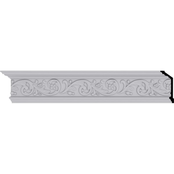 Ekena Millwork 5 7/8"H x 2 1/2"P x 6 3/8"F x 94 1/2"L Kent Crown Moulding - MLD05X02X06KE