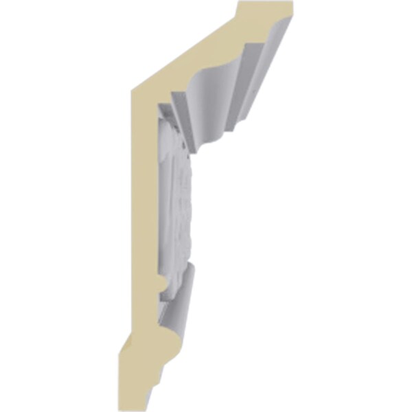 Ekena Millwork 5 7/8"H x 2 1/2"P x 6 3/8"F x 94 1/2"L Kent Crown Moulding - MLD05X02X06KE