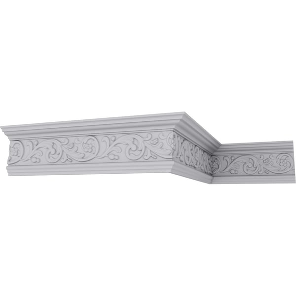Ekena Millwork 5 7/8"H x 2 1/2"P x 6 3/8"F x 94 1/2"L Kent Crown Moulding - MLD05X02X06KE