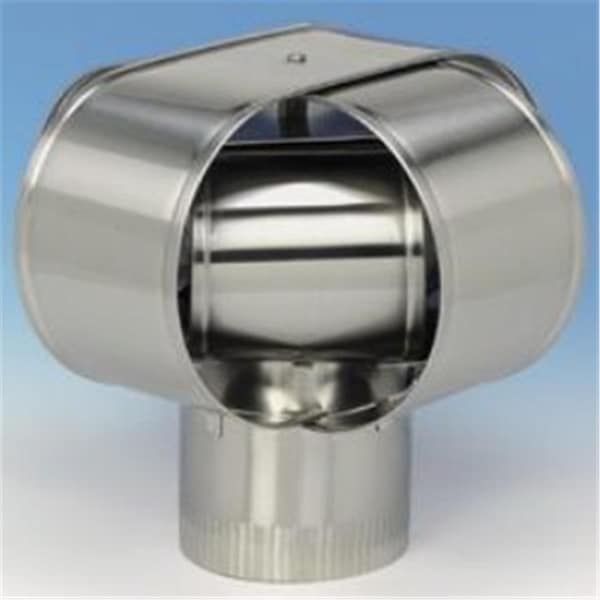 Cd Homesaver 9 Inch HomeSaver Windbeater Stainless Steel Cap 24-ga. - 14909