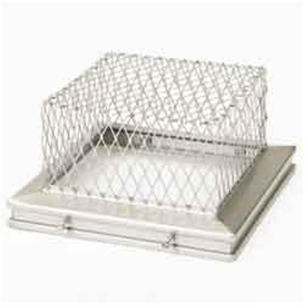 Cd Homesaver 13 Inch x 13 Inch Homesaver Stainless Steel Animal Guard 18-ga. 5.5 Inch High Screen - 13206