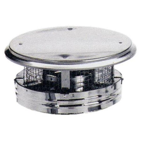 Integra Miltex M & G Duravent 8DP-VC 8 Inch  Dura-Vent Dura/plus Chimney Cap  Stainless - 69855