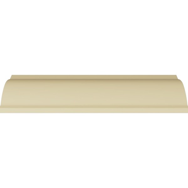 Ekena Millwork 3 7/8"H x 3 3/4"P x 5 3/8"F x 94 1/2"L, (12" Repeat), Medway Crown Moulding - MLD04X04X05ME