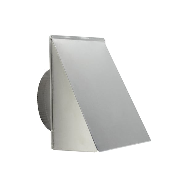 Almo 8-in. Round Duct Aluminum Fresh Air Inlet Wall Cap - 643FA
