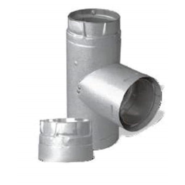 Duravent 4 in. PelletVent Pro Double Clean Out CapGalvalume - 3589580