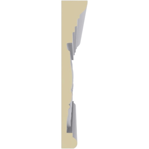 Ekena Millwork 7 3/4"H x 1 3/8"P x 94 1/2"L Emery Scrolled Palmelle Frieze - MLD07X01EM