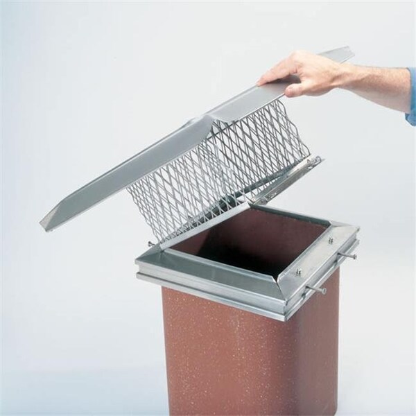 Integra Miltex Gelco 13056 13 Inch  x 13 Inch  Gelco Easyclean Cap  304-alloy  Hinged Cage - 13056