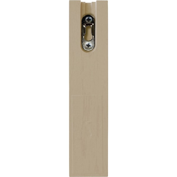Ekena Millwork 1 3/4"W x 4"D x 8"H Medium Dearborn Wood Corbel, Alder - CORW02X08X04DRAL