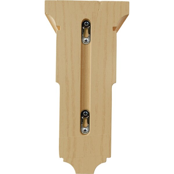 Ekena Millwork 6"W x 6 3/4"D x 12"H Large Reyes Wood Corbel, Maple - CORW06X06X12RYMA