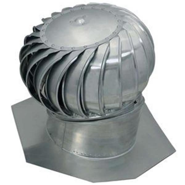 House 12 in. Mill Internally Braced Aluminum Turbine - HO2669273
