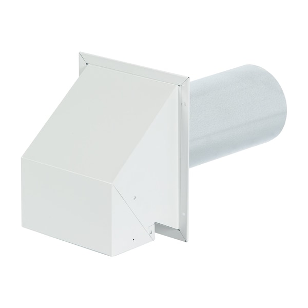 Imperial Mfg Imperial Premium 16.5 in. L X 4 in. D Silver/White Aluminum Wall Exhaust Hood - VT0501-B