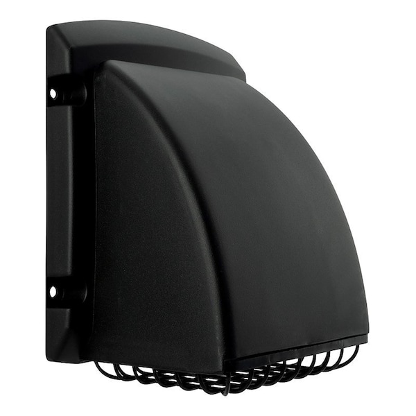 Dundas Jafine ProMax Exhaust Cap, 4 in Duct, Black - PMC4BLKX
