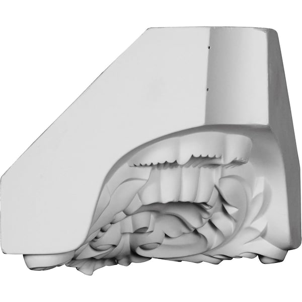 Ekena Millwork 5 7/8"H x 5 7/8"P x 8 1/4"F Shell Crown Moulding Inside Corner - MIC06X06SH