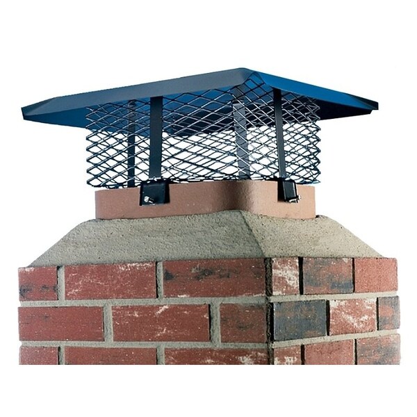 Shelter SHELTER SCADJ-S Adjustable Chimney Cap, 19-1/4 x 9-1/4 x 19-1/4 in Fits Duct, Steel - SCADJ-S