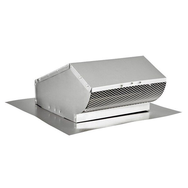 Lambro Lambro 107 Roof Cap, 4 in Open, Aluminum, For Up to 10 in Round Ducts - 107
