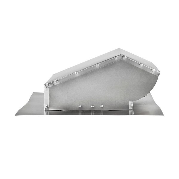 Lambro Lambro 107 Roof Cap, 4 in Open, Aluminum, For Up to 10 in Round Ducts - 107