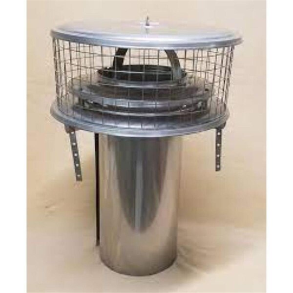 Icp 10 in. Weathershield Oversized Tall Boy Air Cooled Chimney Cap - WSA-10TDWOS-X15