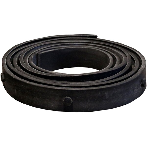Ekena Millwork 1 1/2"W x 72"L Flexible Black Beam Strap w/ Bolts for Ekena Faux Wood Beams - BMSTRF02X72TRBL