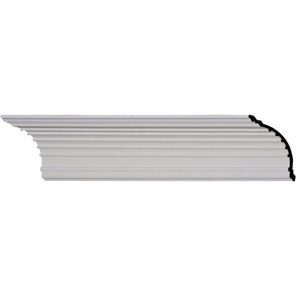 Ekena Millwork SAMPLE - 6 1/4"H x 6 1/2"P x 9"F x 12"L, Foster Cove Crown Moulding - SAMPLE-MLD06X06X09FO