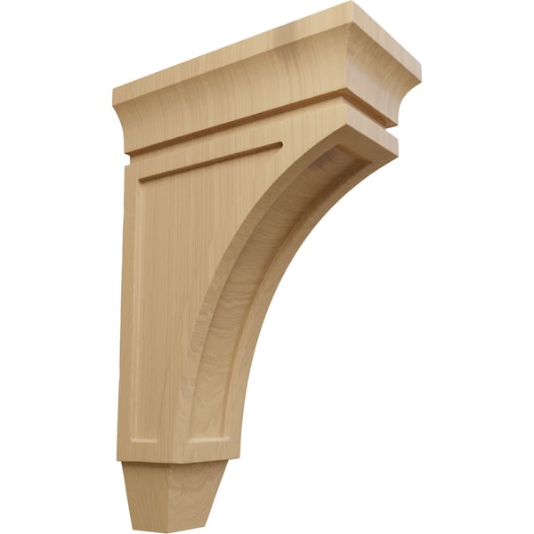 Ekena Millwork 4 1/2"W x 9"D x 14"H Large Lucan Wood Corbel, Cherry - CORW05X09X14LUCH