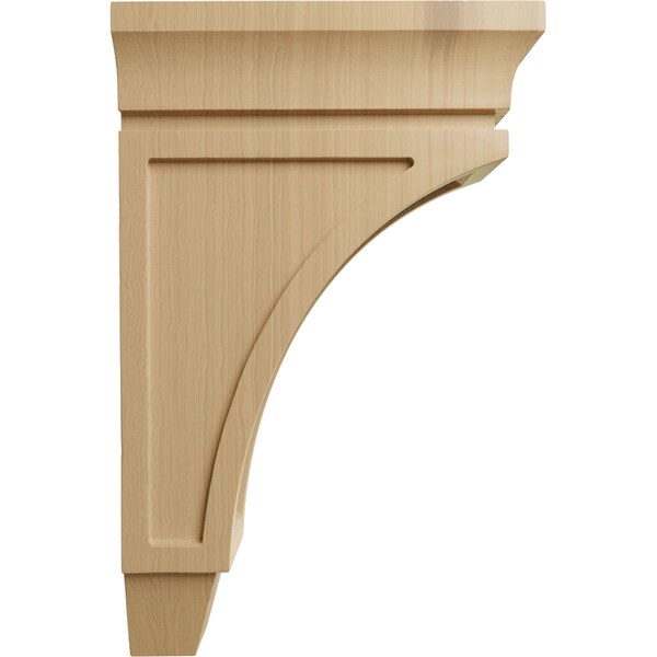 Ekena Millwork 4 1/2"W x 9"D x 14"H Large Lucan Wood Corbel, Cherry - CORW05X09X14LUCH