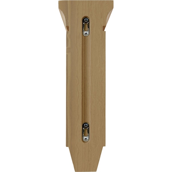 Ekena Millwork 4 1/2"W x 9"D x 14"H Large Lucan Wood Corbel, Cherry - CORW05X09X14LUCH