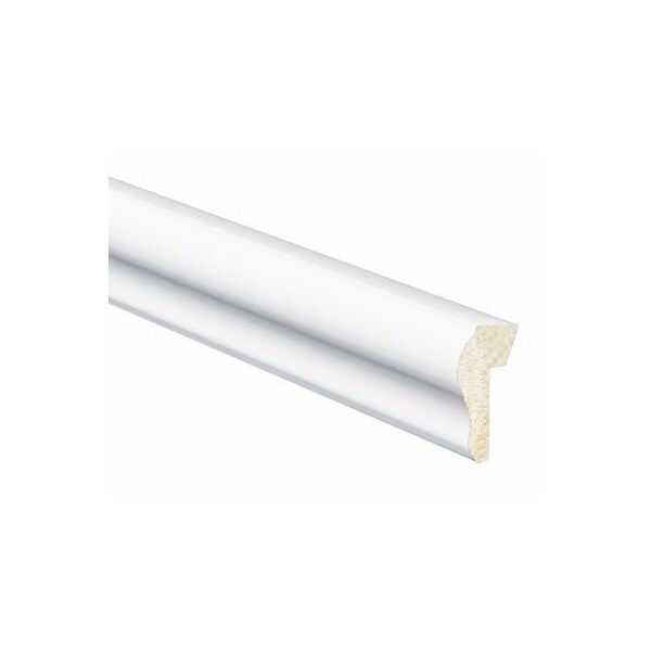 Inteplast Building Products 8' WHT OG Cap Molding - 52920800032