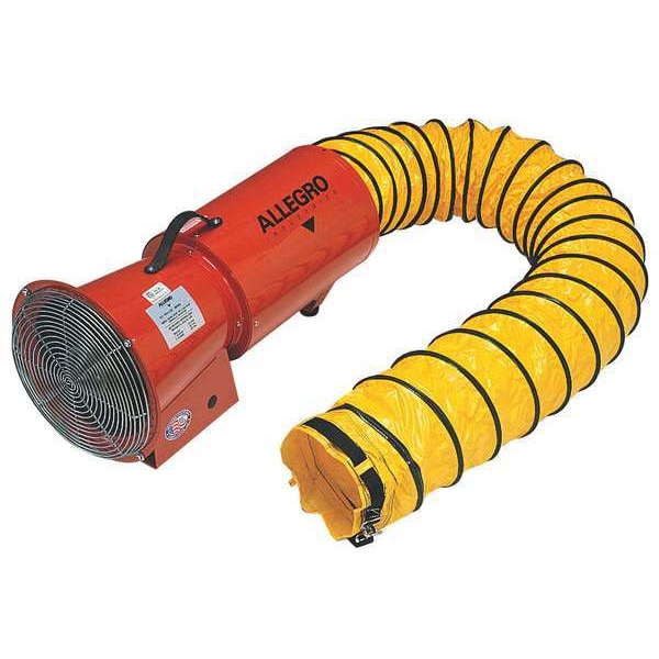 Allegro Industries Conf. Sp Fan, Axial, 25 ft. Duct - 9506-25
