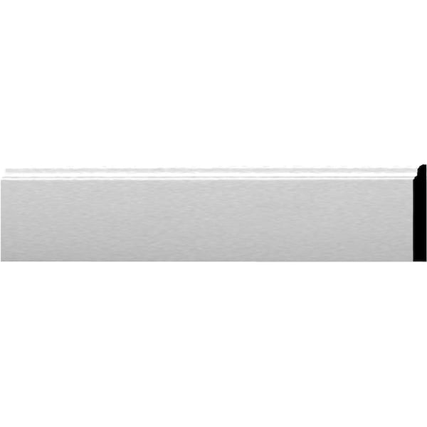 Ekena Millwork Baseboard Moulding, Polyurethane, 94-1/2 in L, 3-7/8 in H - BBD03X00BA