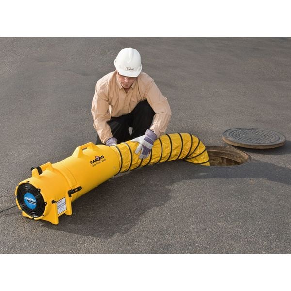 Ramfan Conf.Sp. Fan, Axial, 8 In, 1/3 HP, 115V - ED7015LAB