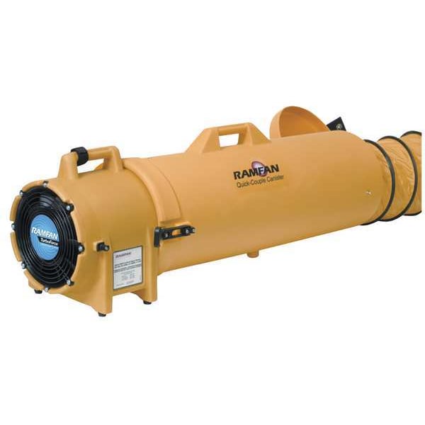 Ramfan Conf.Sp. Fan, Axial, 8 In, 1/3 HP, 115V - ED7015LAB