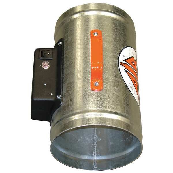 Air Systems Intl Alarm, Silver, Steel, 8 In. - SVF-8ALM