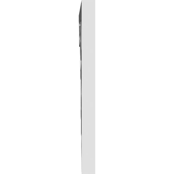 Ekena Millwork Hurley Architectural Grade PVC Bracket, 5/8"W X 8"D X 8"H - BKTP01X08X08HU