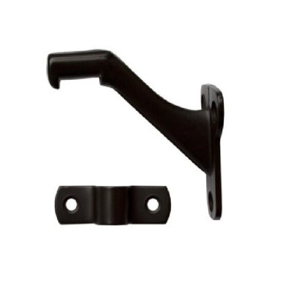 Orca Hardware Standard Handrail Bracket, Zinc Alloy, US10B Oil-Rubbed Bronze Finish - TH-10ST-10B