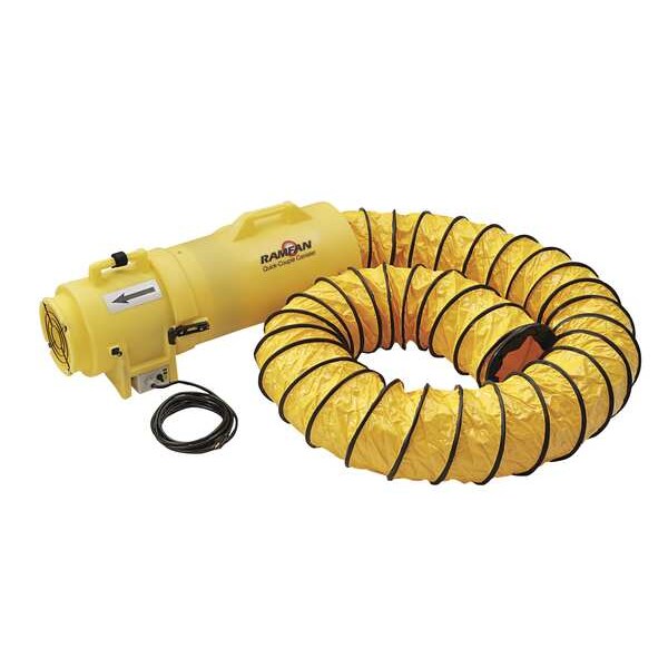 Ramfan Blower/Exhauster Kit, 8 In, 1/3 HP, 230V - UB20