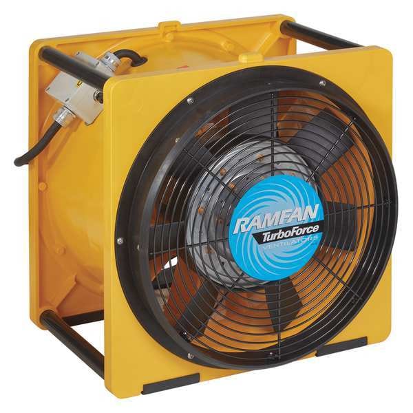 Ramfan Conf.Sp. Fan, Axial, 16 In, 1-1/2 HP, 230V - EFI150