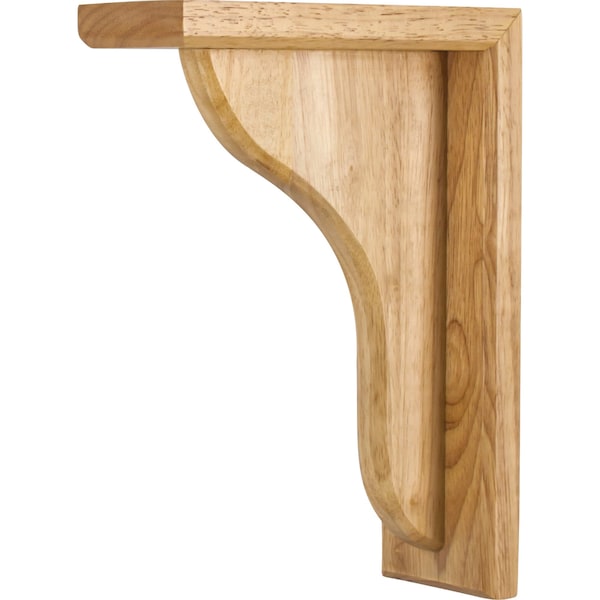 Hardware Resources 3" Wx7-5/8"Dx10-1/2"H White Birch Beveled Bar Corbel - CORM-3WB