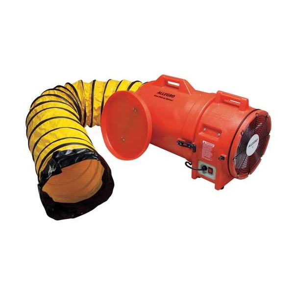 Allegro Industries Conf. Sp Fan, Axial, 15 ft. Duct - 9543-15