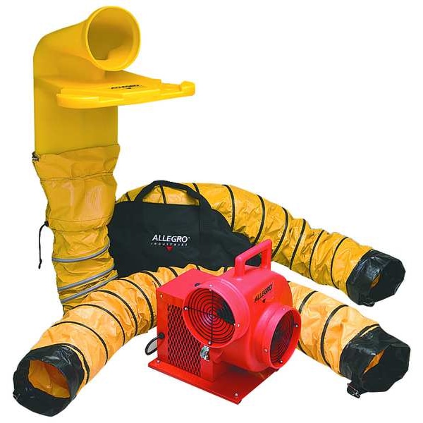 Allegro Industries Conf. Sp Blower Kit, Centrifugal, 3/4 HP - 9520-50M