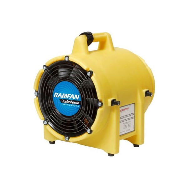 Euramco Safety Ramfan 8in Confined Space Blower Model UB20 1/3 HP 980 CFM - ED7002