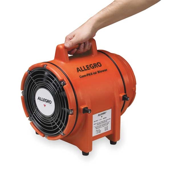 Allegro Industries Conf. Sp Fan, Axial Expl Proof, Dia 8 In - 9538