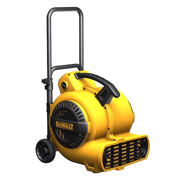 Dewalt Air Mover, 3/4 HP, 1800 air flow (CFM), 3 speed, rubber wheels, 30 ft. cord. - DXAM2818