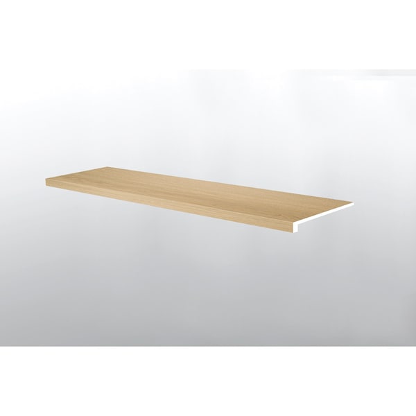 Msi Cabana 1.25'' Thick X 12'' Wide X 47.24'' Length Luxury Vinyl Stair Tread Eased Edge, 2PK - ZOR-LVT-TR-0468
