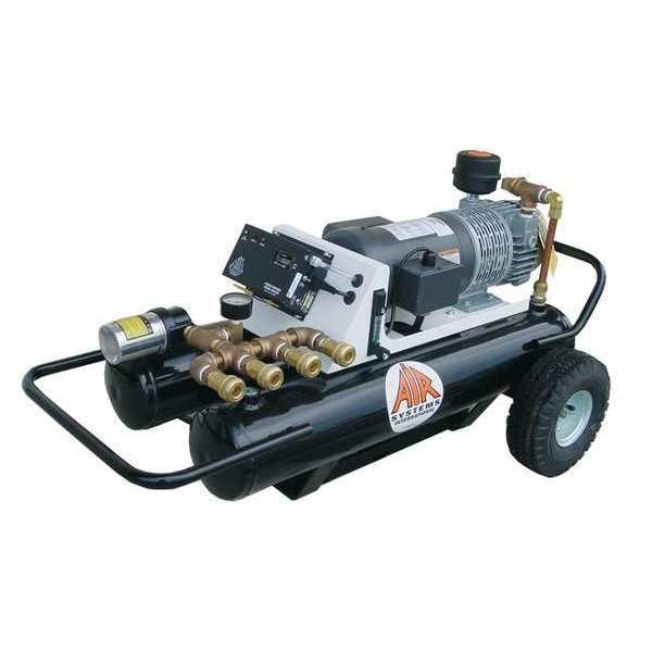 Air Systems Intl Compressor, Air Tank, CO Monitor - BAC-203TCO