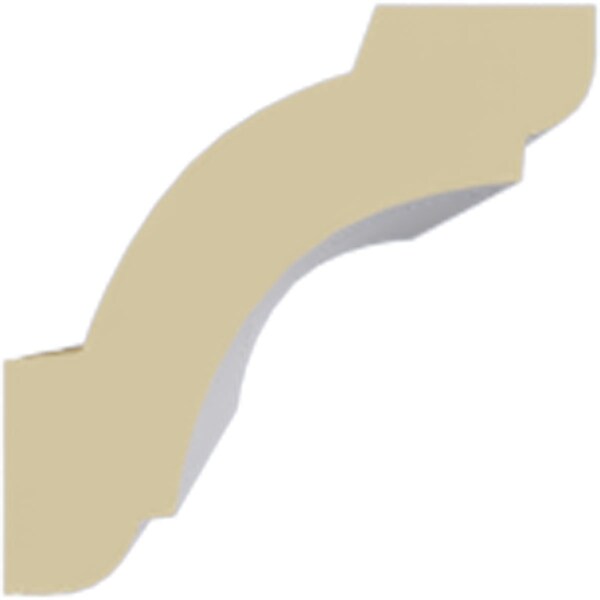 Ekena Millwork 1 1/2"H x 1 1/2"P x 2 1/8"F x 94 1/2"L Edinburgh Crown Moulding - MLD02X02X02ED