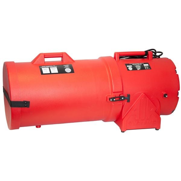 Air Systems Intl Duct Canister, 12 in., 25 ft. Duct - CVFCAN1225