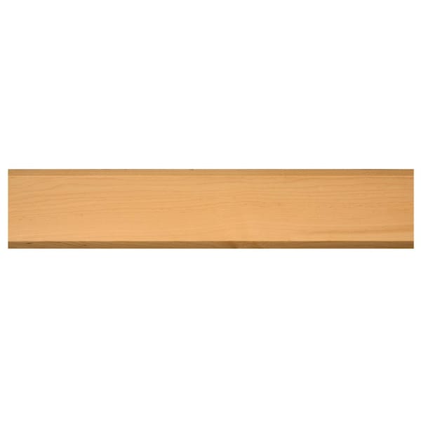Osborne Wood Products 2 3/8 x 2 1/4 x 96 Contemporary Cabinet Crown Molding in Hard Maple - 74631.96HM
