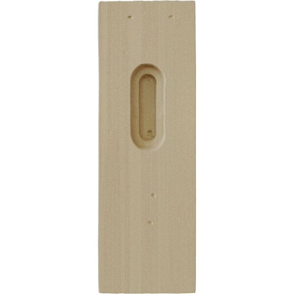 Ekena Millwork 2 1/2"W x 4"D x 6"H Small Thompson Wood Bracket, Rubberwood - BKTW02X04X06TMRW